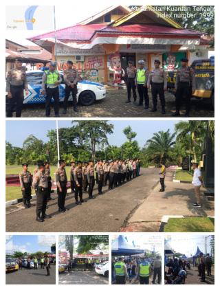 Antisipasi Gangguan Kamtibmas di Akhir Pekan Polres Kuansing Siapkan Kompi Siaga Kamtibmas Jelang Pe